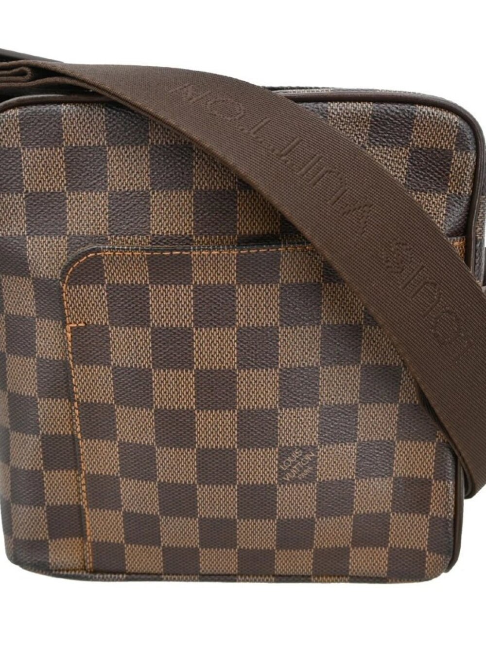 BUYIT04 LOUIS VUITTON DAMIER OLAF PM SHOULDER BAG N41442 MI0078 NQ07539